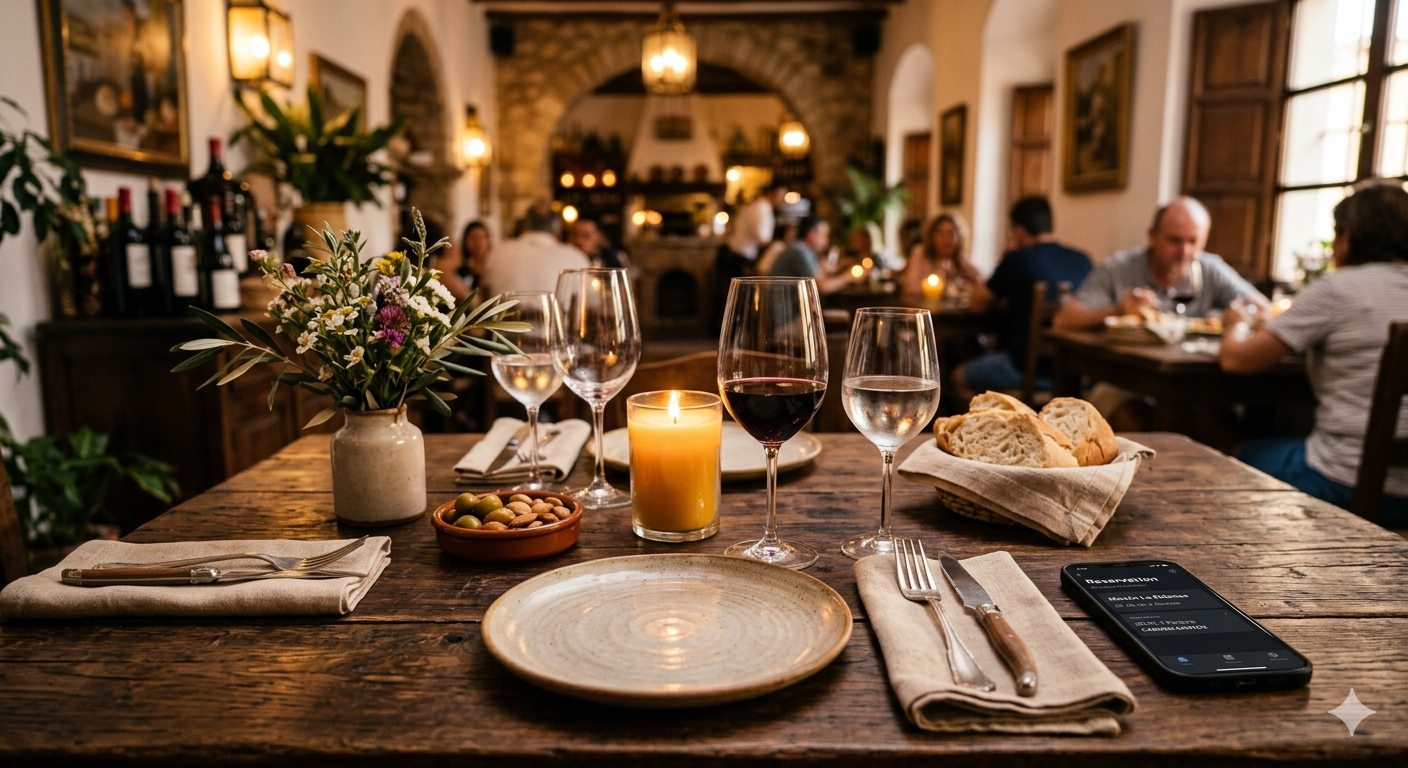 Sistema de reservas directo para restaurante sin comisiones