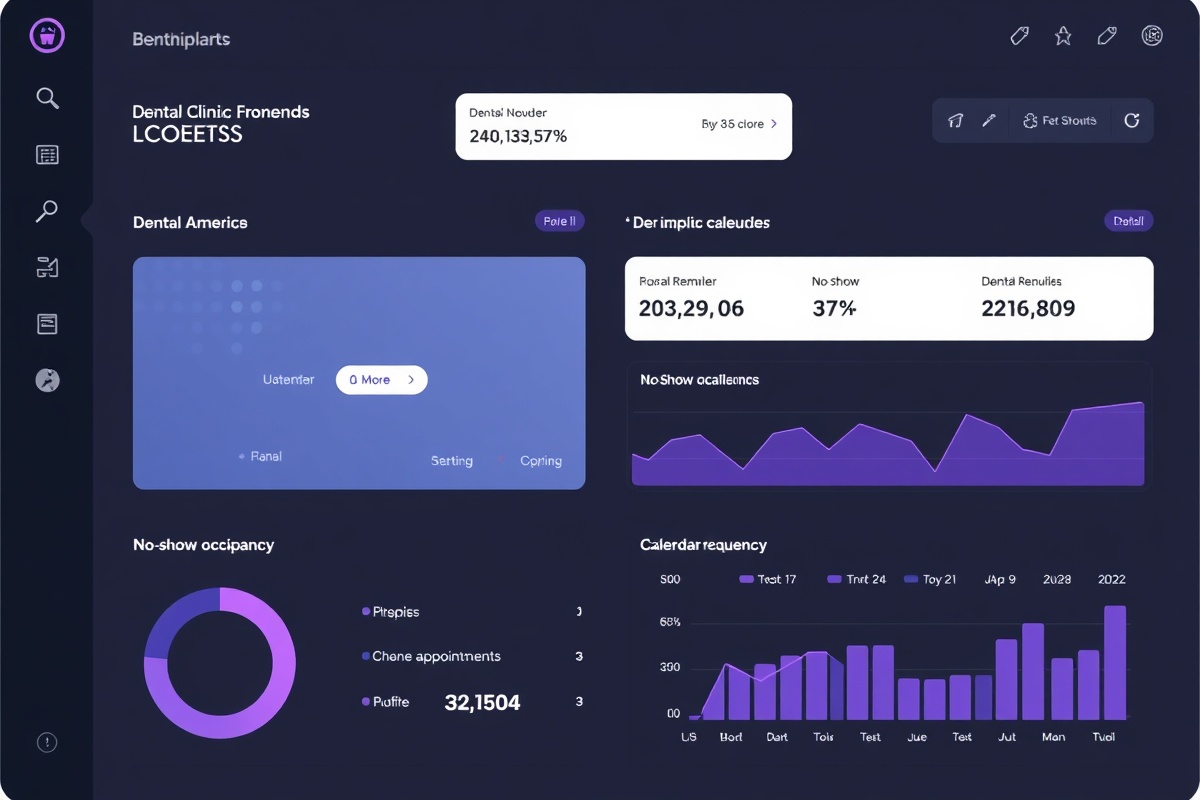 Dashboard de métricas de automatización para clínicas en Elche