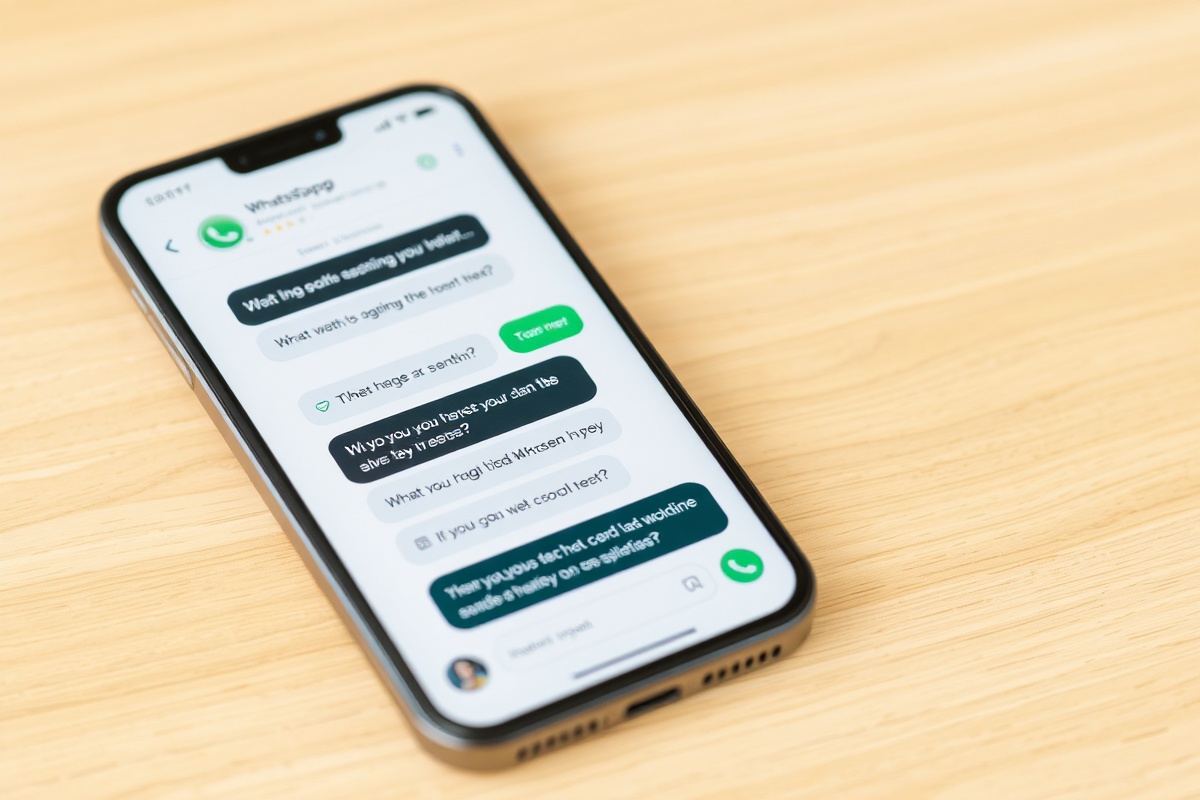 Conversación automatizada por WhatsApp con agente IA respondiendo a clientes
