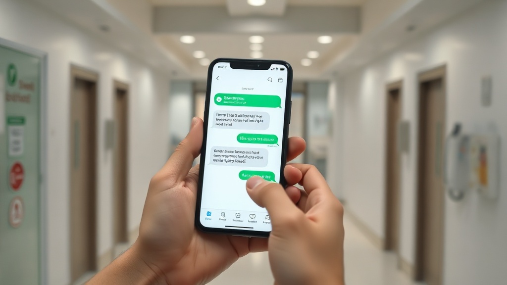 Chatbot clínica privada Sarrià funcionando en WhatsApp con confirmación automática de cita médica