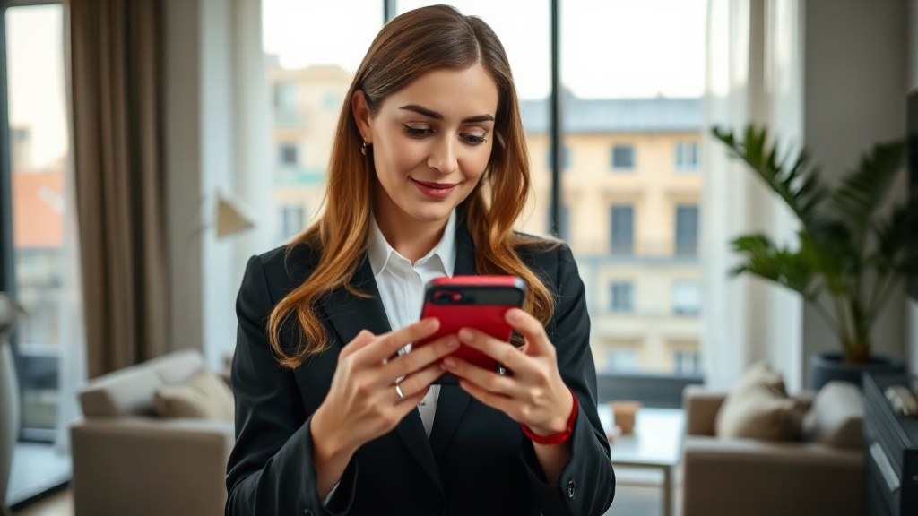 Agente inmobiliaria Madrid gestionando leads automáticamente por WhatsApp con chatbot IA NexoraSuite