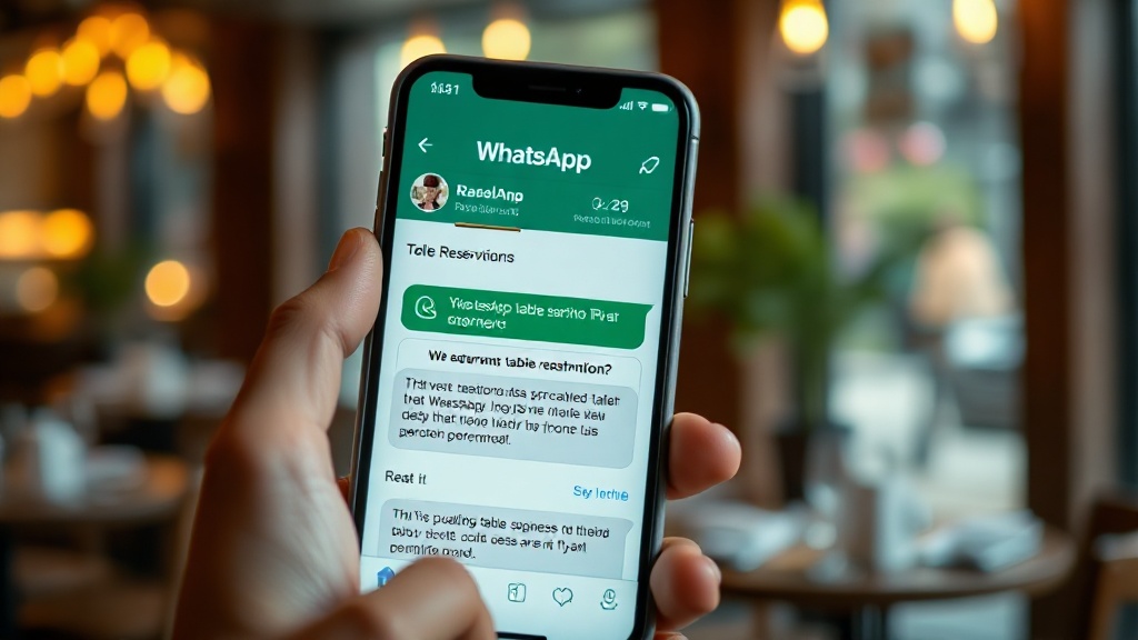 Chatbot restaurante Gràcia Barcelona funcionando en WhatsApp con confirmación automática de reserva