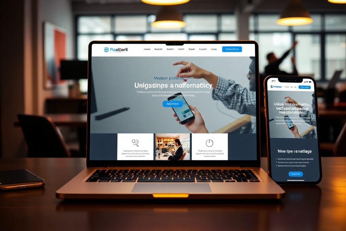 Diseño web profesional para empresas en Madrid en múltiples dispositivos