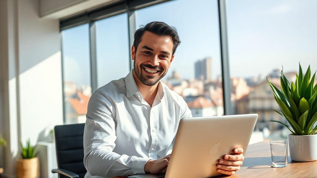 Agente inmobiliario Barcelona con agenda llena de visitas cualificadas gracias a chatbot IA NexoraSuite