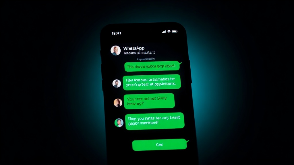 WhatsApp con reservas automáticas y recordatorios de citas para salón de belleza